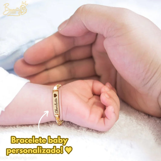 Bracelete Baby Personalizado | Bebês e Crianças de até 5 anos ♥